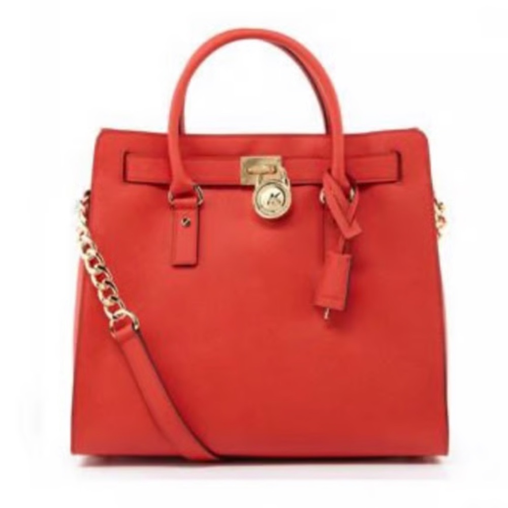 Michael Kors HAMILTON LARGE NORTH SOUTH SAFFIANO TOTE
